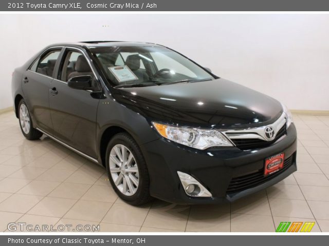 2012 Toyota Camry XLE in Cosmic Gray Mica