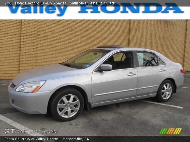 2005 Honda Accord EX-L V6 Sedan in Satin Silver Metallic