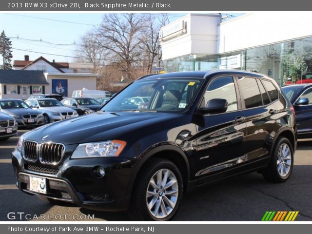 2013 BMW X3 xDrive 28i in Black Sapphire Metallic