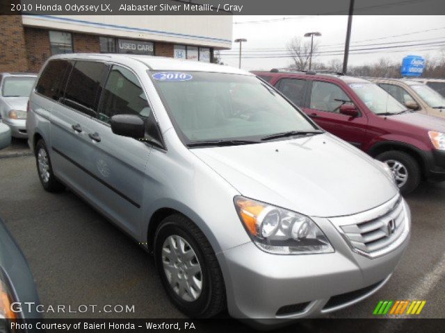 2010 Honda Odyssey LX in Alabaster Silver Metallic