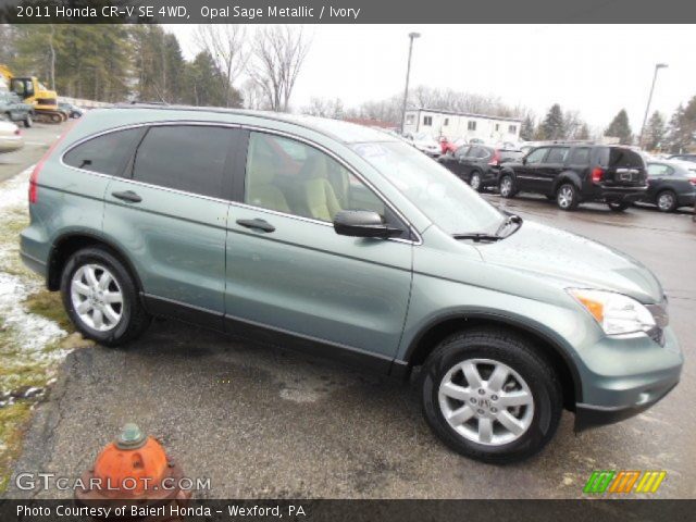 2011 Honda CR-V SE 4WD in Opal Sage Metallic