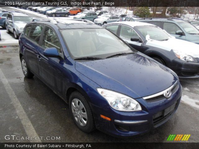 2011 Hyundai Elantra Touring GLS in Indigo Blue Pearl