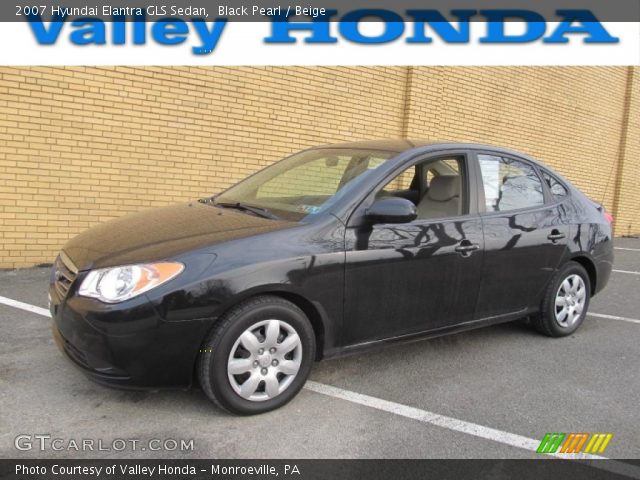 2007 Hyundai Elantra GLS Sedan in Black Pearl