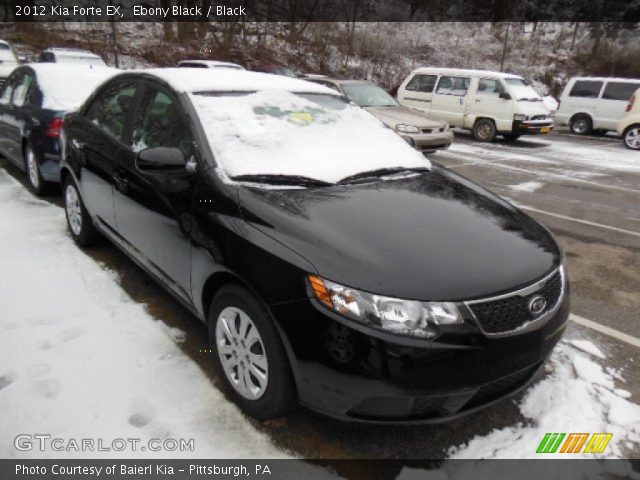 2012 Kia Forte EX in Ebony Black