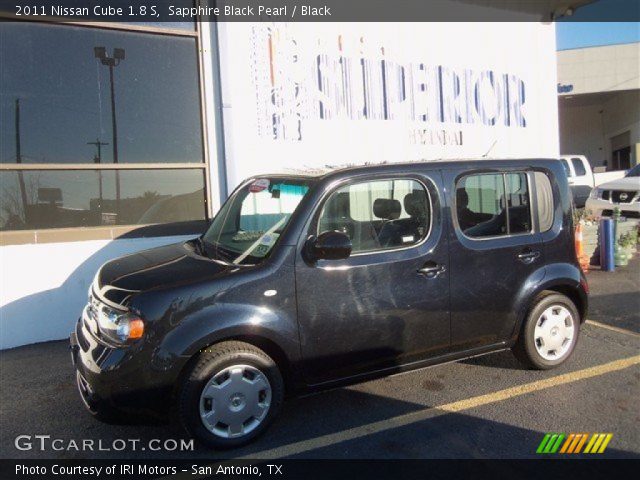 2011 Nissan Cube 1.8 S in Sapphire Black Pearl