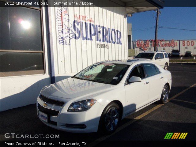2012 Chevrolet Malibu LT in Summit White