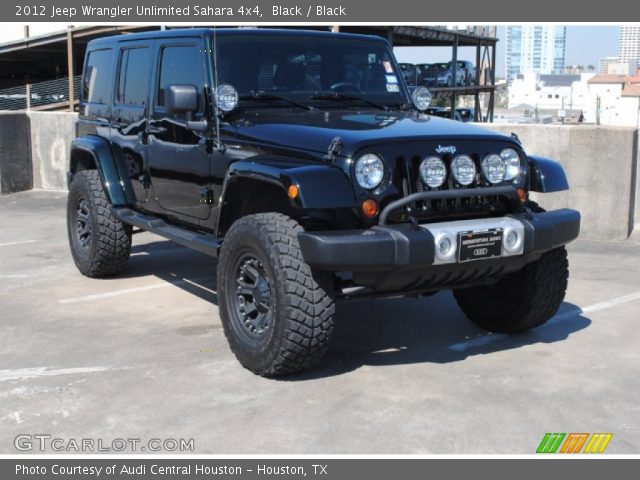 2012 Jeep Wrangler Unlimited Sahara 4x4 in Black