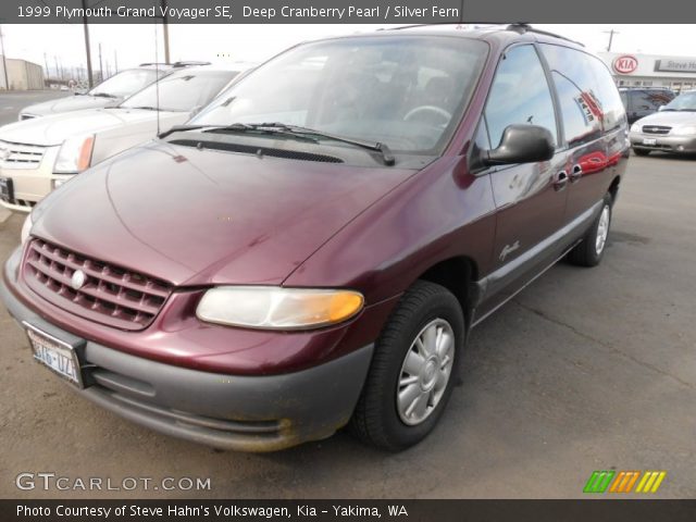 1999 Plymouth Grand Voyager SE in Deep Cranberry Pearl