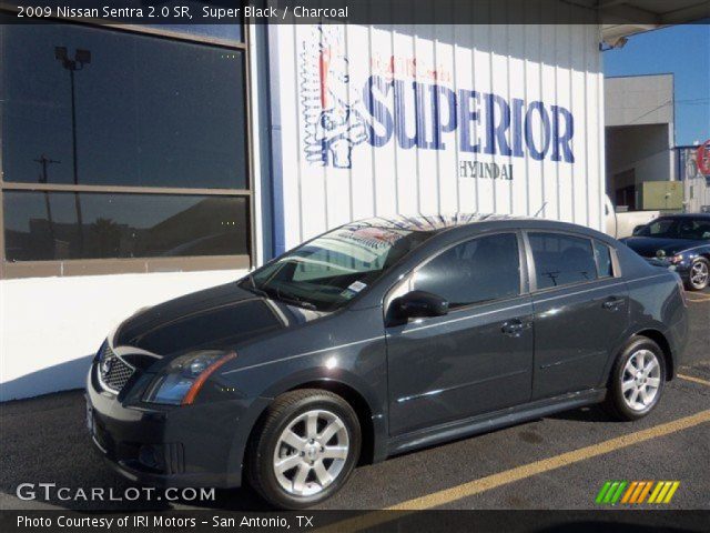 2009 Nissan Sentra 2.0 SR in Super Black