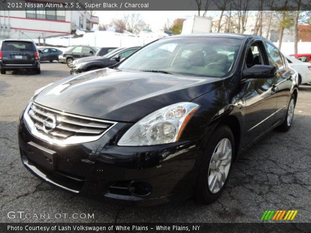 2012 Nissan Altima 2.5 S in Super Black
