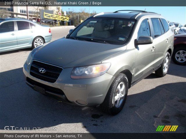 2007 Hyundai Santa Fe GLS in Natural Khaki Green