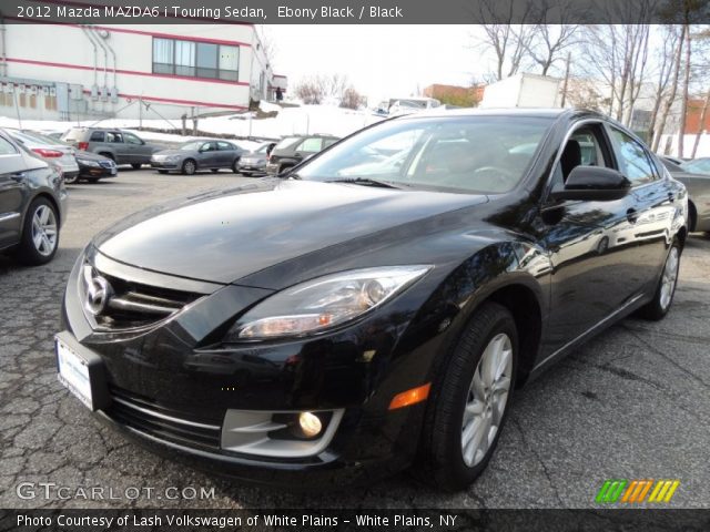2012 Mazda MAZDA6 i Touring Sedan in Ebony Black