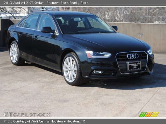 2013 Audi A4 2.0T Sedan in Phantom Black Pearl