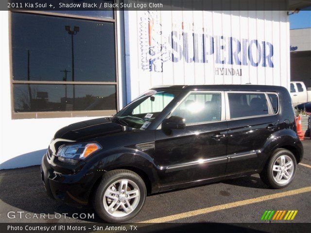 2011 Kia Soul + in Shadow Black