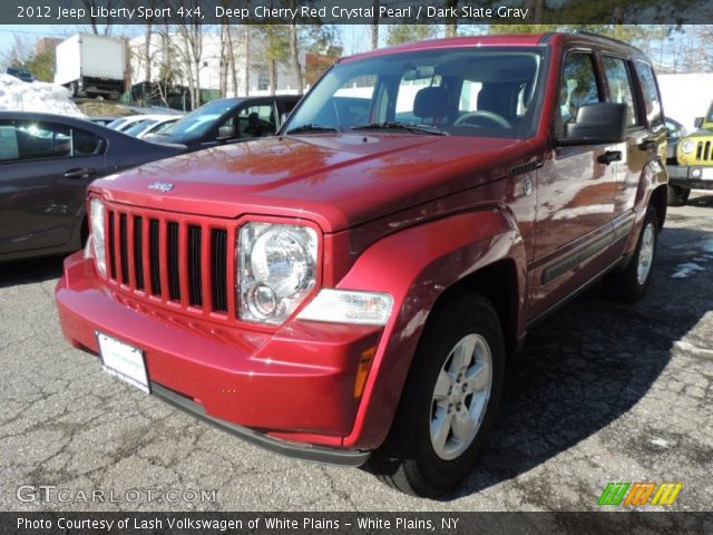 2012 Jeep Liberty Sport 4x4 in Deep Cherry Red Crystal Pearl