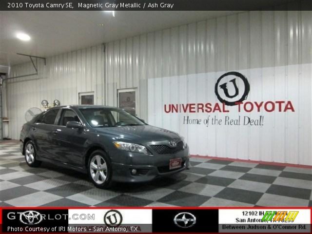 2010 Toyota Camry SE in Magnetic Gray Metallic