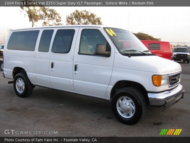 2004 Ford E Series Van E350 Super Duty XLT Passenger in Oxford White