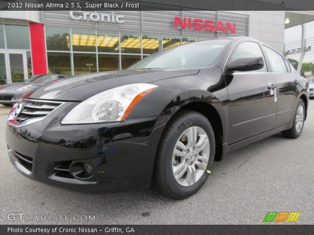 2012 Nissan Altima 2.5 S in Super Black