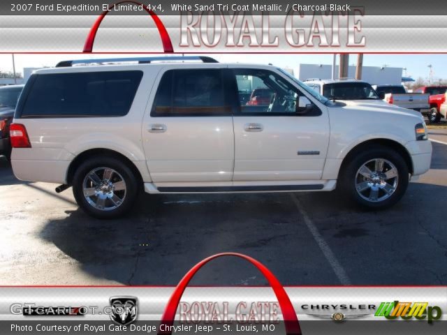2007 Ford Expedition EL Limited 4x4 in White Sand Tri Coat Metallic