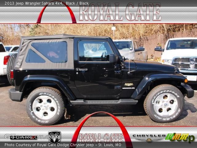 2013 Jeep Wrangler Sahara 4x4 in Black