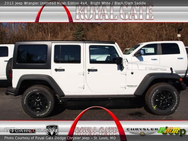 2013 Jeep Wrangler Unlimited Moab Edition 4x4 in Bright White