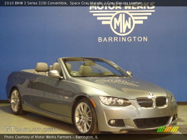 2010 BMW 3 Series 328i Convertible in Space Gray Metallic