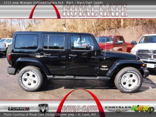2013 Jeep Wrangler Unlimited Sahara 4x4 in Black