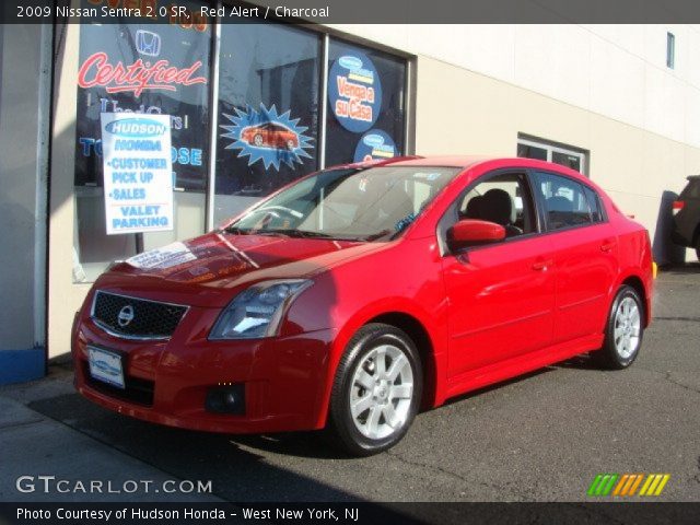 2009 Nissan Sentra 2.0 SR in Red Alert