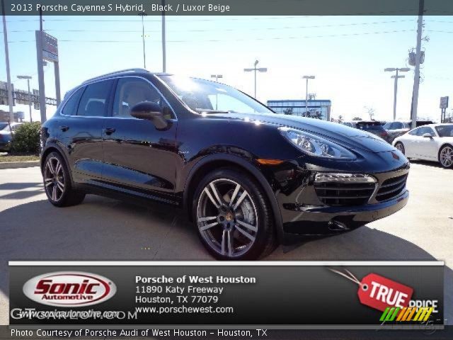 2013 Porsche Cayenne S Hybrid in Black