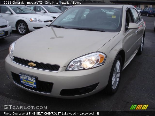 2012 Chevrolet Impala LTZ in Gold Mist Metallic