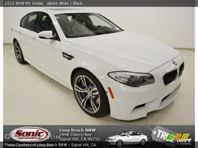 2013 BMW M5 Sedan in Alpine White