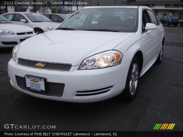 2012 Chevrolet Impala LT in Summit White