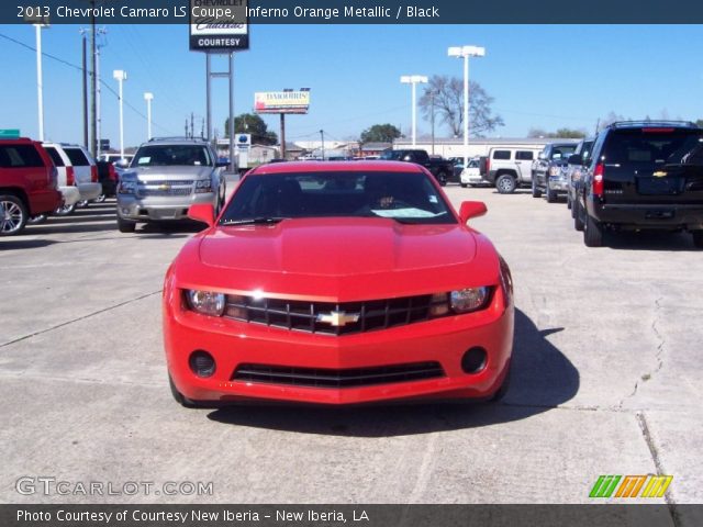 2013 Chevrolet Camaro LS Coupe in Inferno Orange Metallic