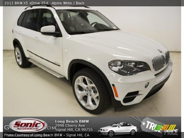2013 BMW X5 xDrive 35d in Alpine White