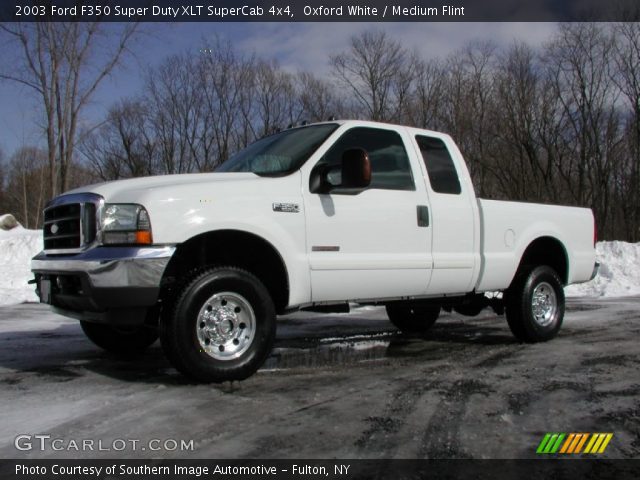 2003 Ford F350 Super Duty XLT SuperCab 4x4 in Oxford White