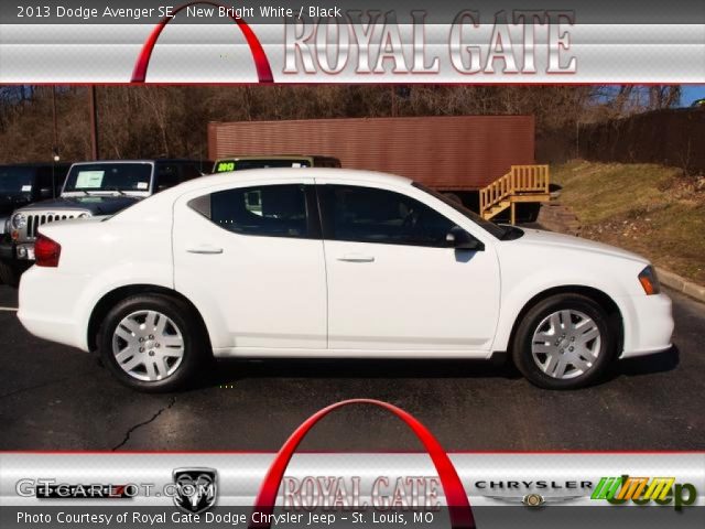 2013 Dodge Avenger SE in New Bright White