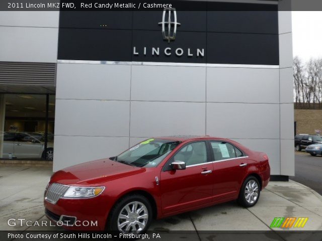 2011 Lincoln MKZ FWD in Red Candy Metallic