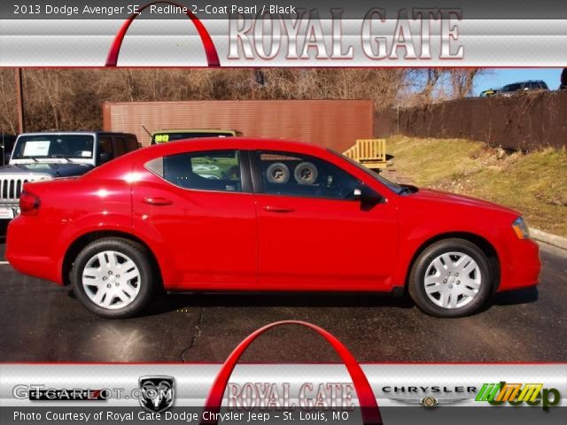 2013 Dodge Avenger SE in Redline 2-Coat Pearl