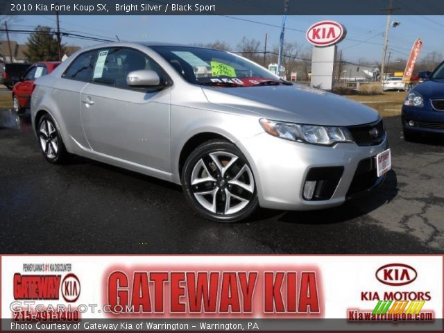 2010 Kia Forte Koup SX in Bright Silver