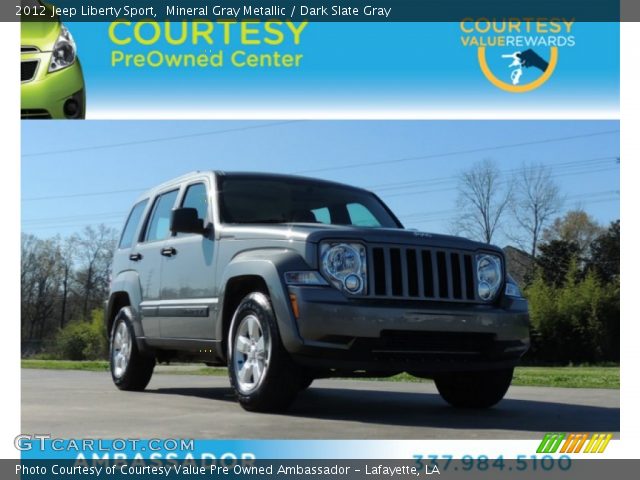 2012 Jeep Liberty Sport in Mineral Gray Metallic