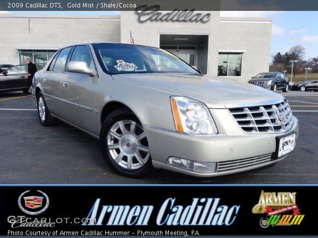 2009 Cadillac DTS  in Gold Mist