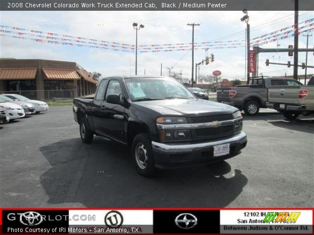 2008 Chevrolet Colorado Work Truck Extended Cab in Black