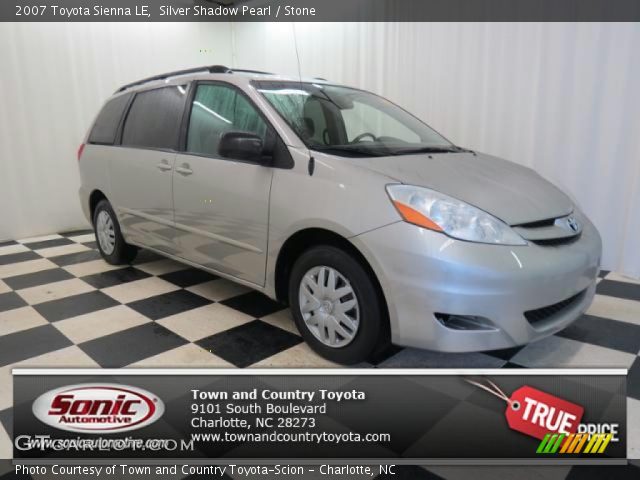 2007 Toyota Sienna LE in Silver Shadow Pearl