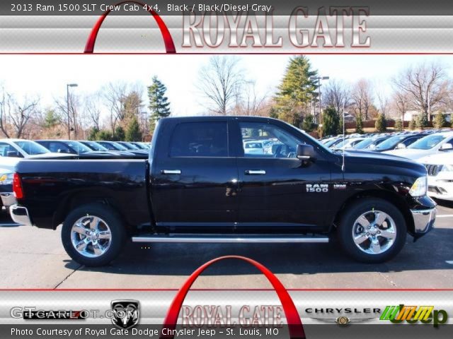 2013 Ram 1500 SLT Crew Cab 4x4 in Black