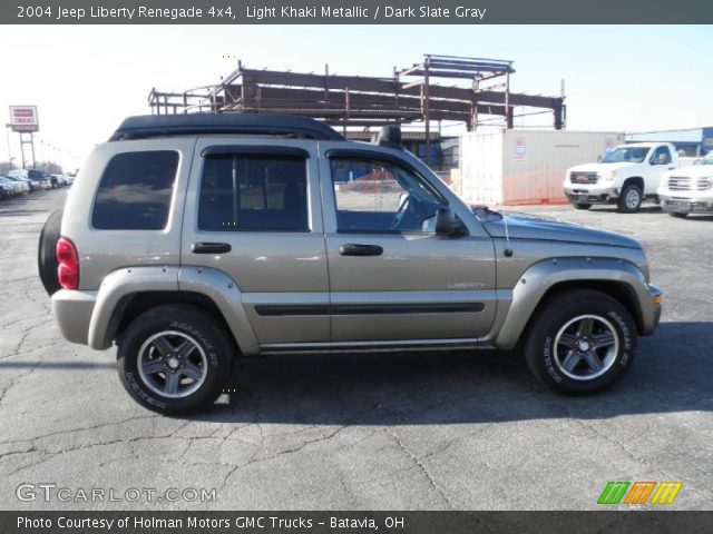 2004 Jeep Liberty Renegade 4x4 in Light Khaki Metallic