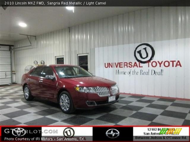2010 Lincoln MKZ FWD in Sangria Red Metallic