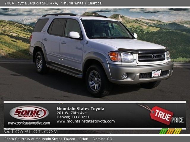 2004 Toyota Sequoia SR5 4x4 in Natural White