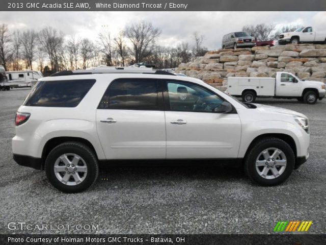 2013 GMC Acadia SLE AWD in White Diamond Tricoat