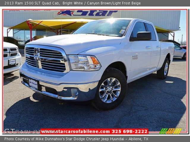 2013 Ram 1500 SLT Quad Cab in Bright White