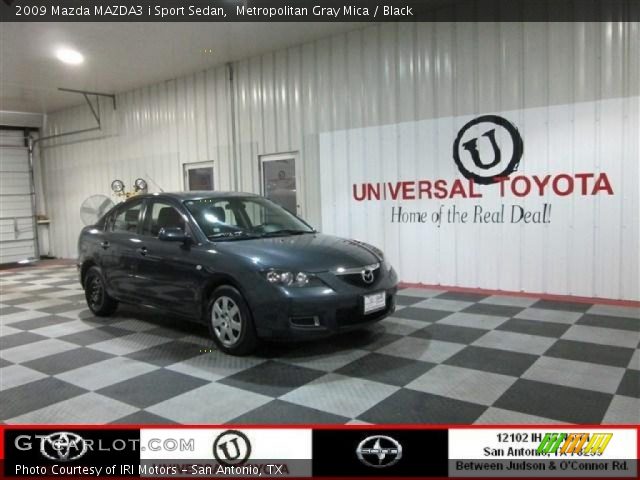 2009 Mazda MAZDA3 i Sport Sedan in Metropolitan Gray Mica